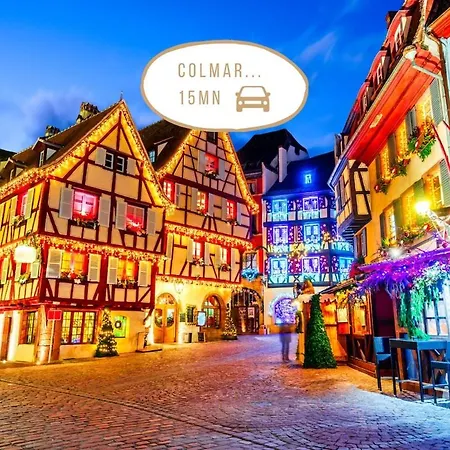 Maison Cosy 6p - Europa-park & Colmar - Cinema * Illhaeusern