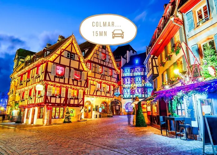Maison Cosy 6p - Europa-park&colmar - Cinéma * Illhaeusern